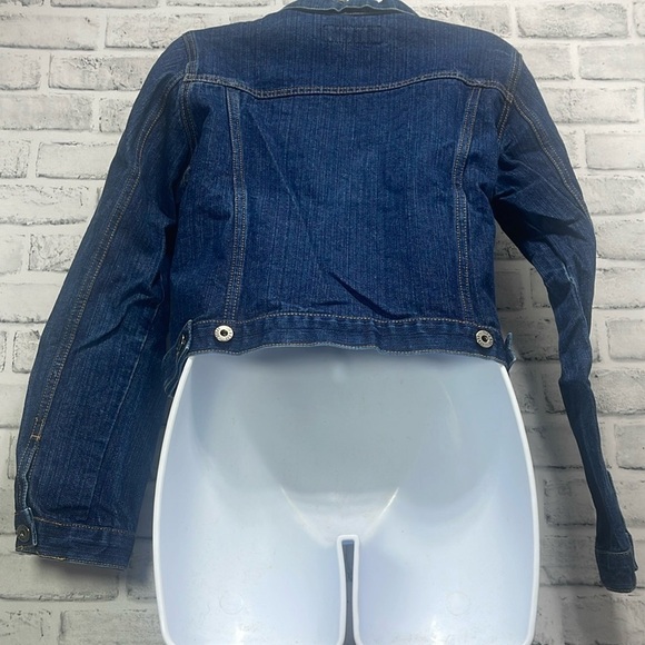 Tie & Dye Button Up Jean Jacket Small - Picture 2 of 8